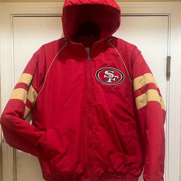 COPY - 49ers San Francisco Vintage Puffer Jacket With Hood by G-III New with Ha…